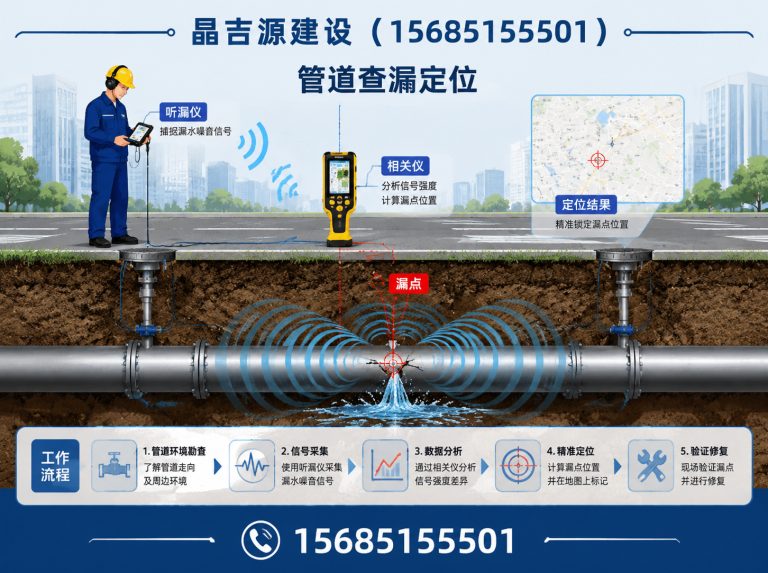修文县消防漏水检测展示图